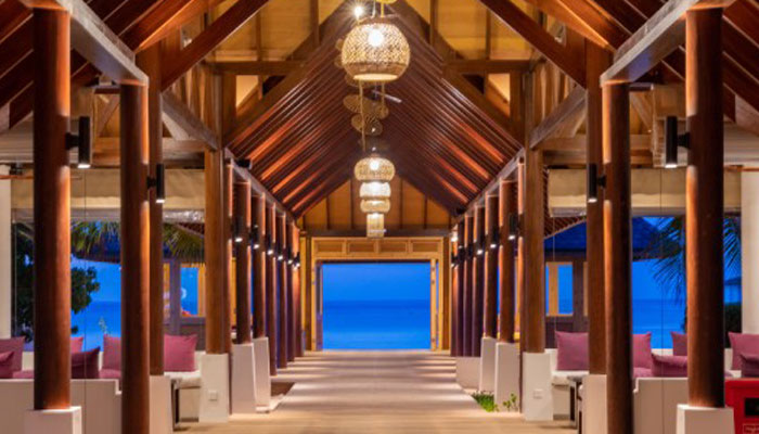 lighting control system for public areas of dhonvelli resort by john keells Maldives