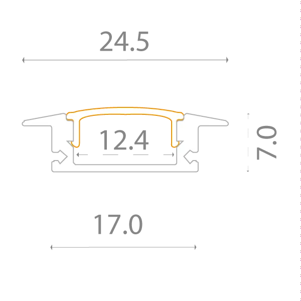 Aluminim Profile - AL- OS - 05 image 1