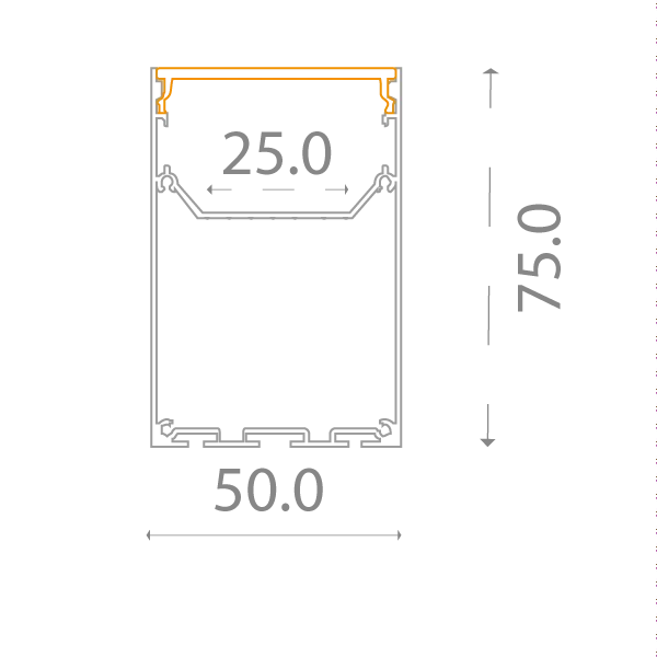 Aluminim Profile - AL- OS - 07 image 1