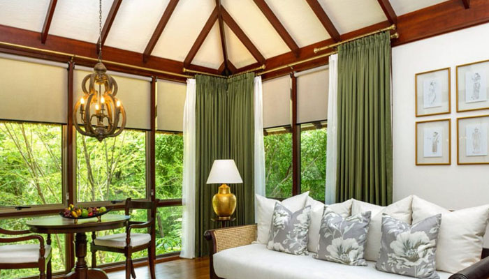 lighting control system for Ulagalla luxury resort  villas at tirappane sri lanka