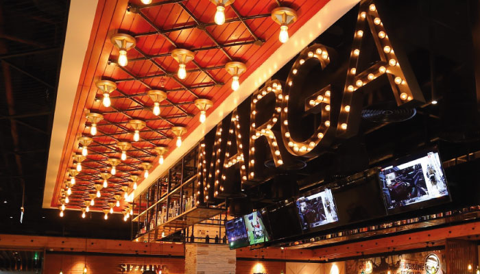 lighting control system for Chili's restaurant in one galle face mall colombo sri lanka
